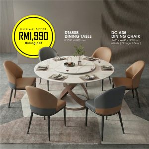 6808+A35 Dining Set