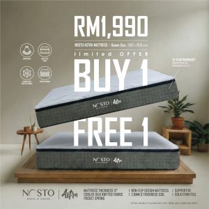 NOSTO – Astra Mattress【Buy 1 Free 1】