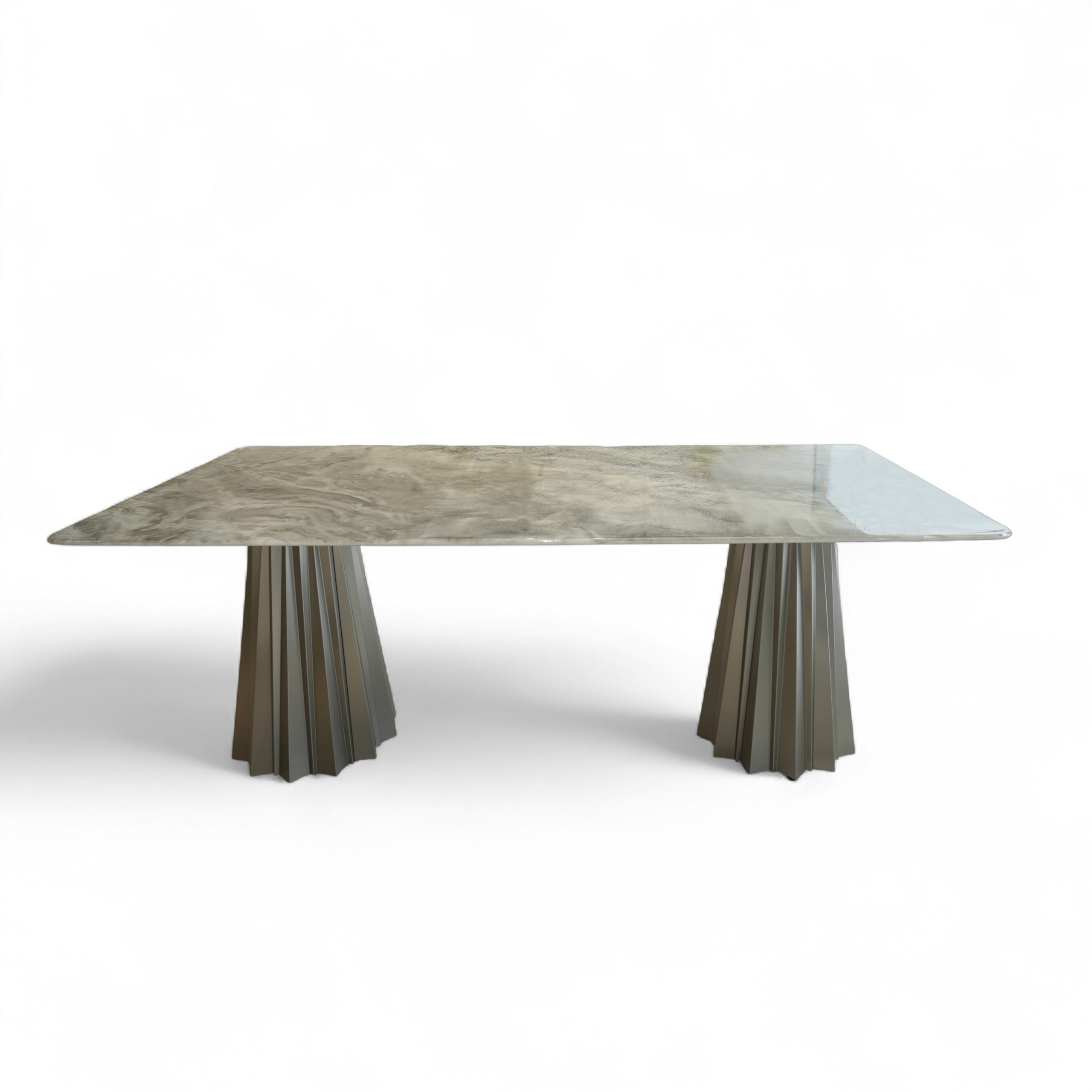 Caldera Marble Dining Table