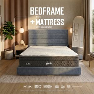 NOSTO [Luna Mattress + Moore Bed Frame]